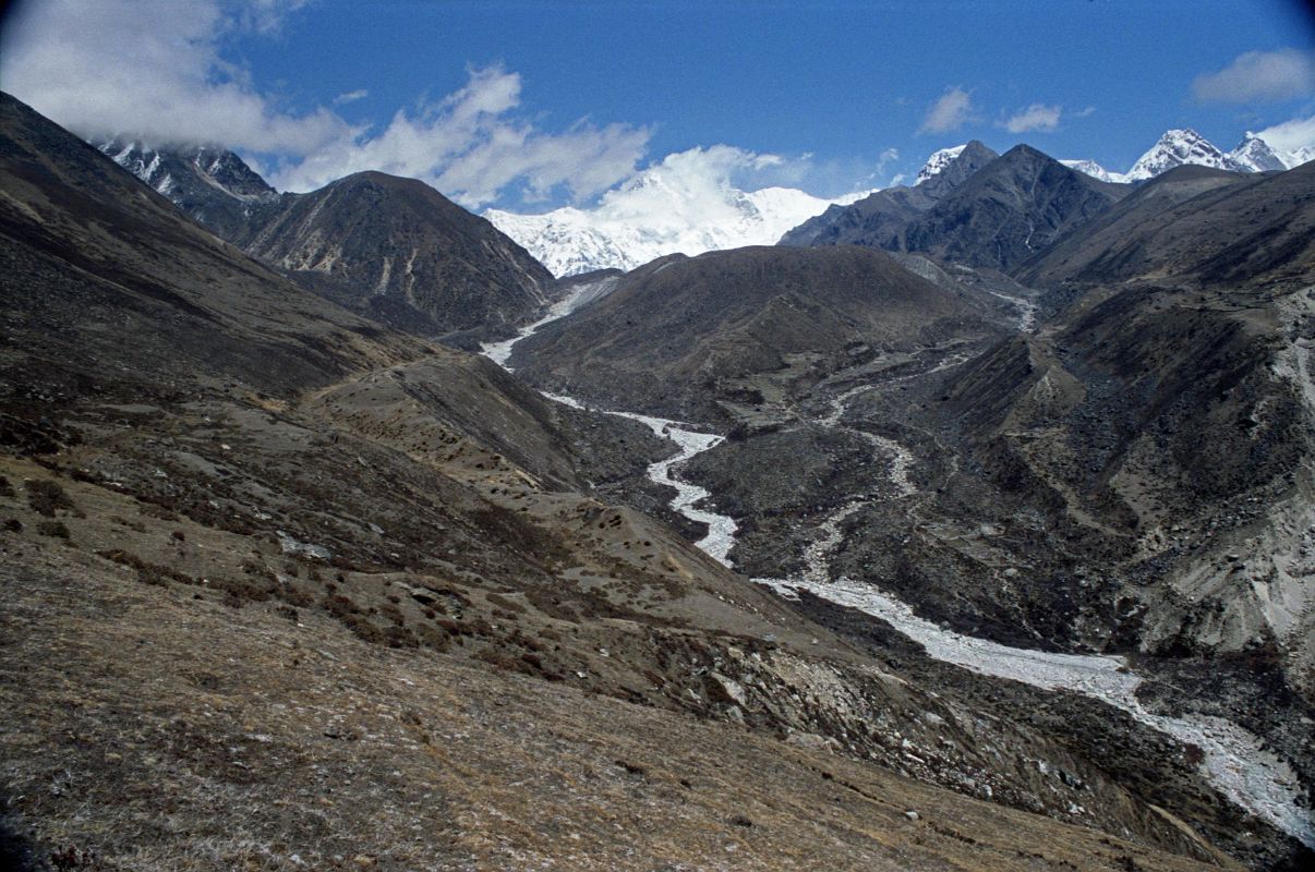 To Gokyo 2-6 Looking Ahead To Cho Oyu From Machhermo